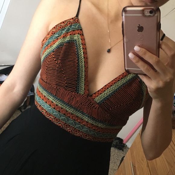 Tribal Romper w/embroidery - Picture 2 of 5
